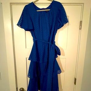 Blue Jessica Howard dress. Size 16.